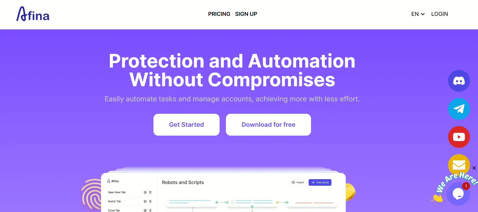 Afina Browser