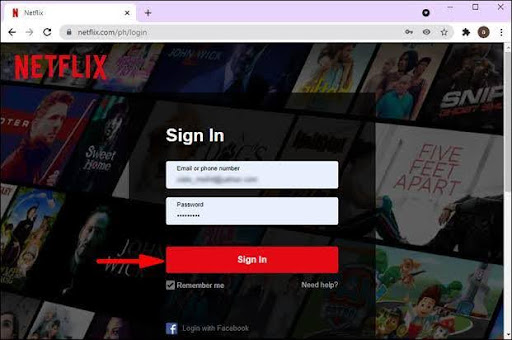 netflix login