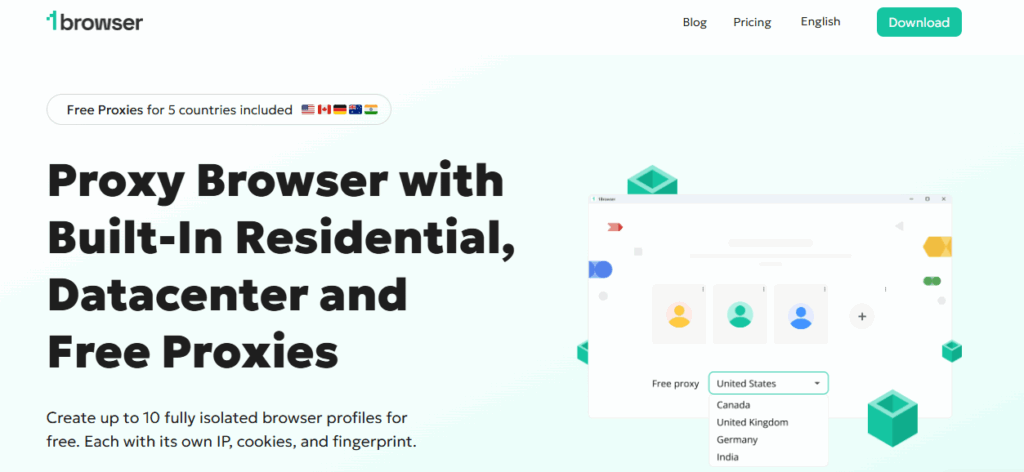 Top 10 Proxy Browsers in 2026 - 1browser | best vpn browser