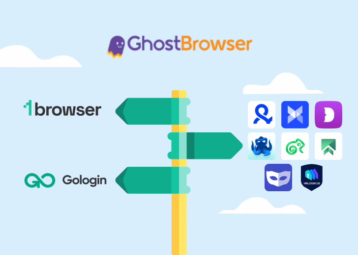 Лучшие альтернативы Ghost Browser в 2026 году